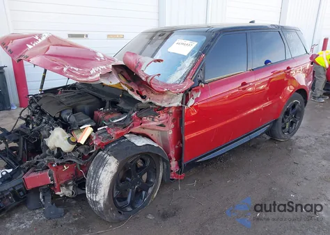 2018 Land Rover Range Rover Sport Hse из США, поврежденный, VIN SALWR2RV4JA808656